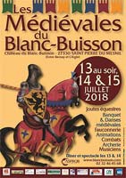 medievales blanc buisson 2018
